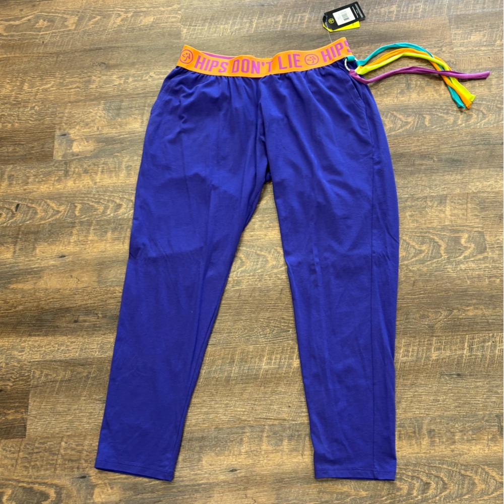 Zumba Party Tassel Harem Pants